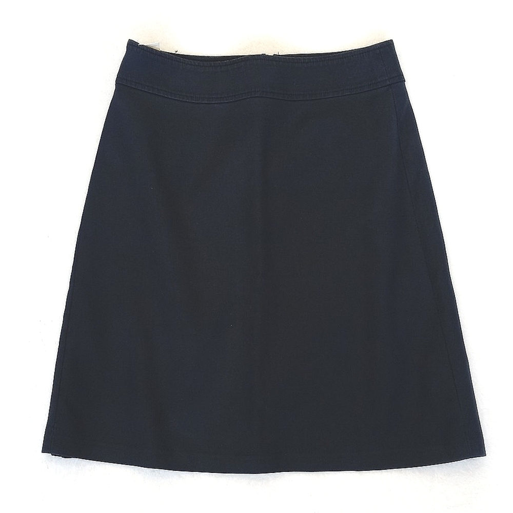 Banana Republic Classic Navy Blue Women's Lined Straight Midi Skirt 2P